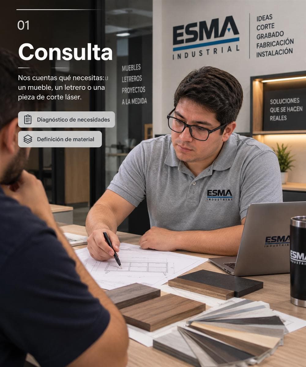 Consulta inicial y toma de medidas en sitio